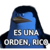 ES UNA
ORDEN, RICO