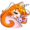 Niña gato kawaii 30
