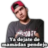 NIKE
201
Ya dejate de
mamadas pendejo