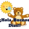 ¡Hola Buenos
Dias! ciei