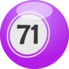 Bingo numbers (61-90) 11
