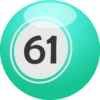 Bingo numbers (61-90) 20