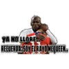 YA NO LLORE..
RECUERDA: SOY EL RAYO MCQUEEN.