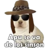 Apu se va
de los sinson