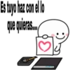 Estyo haz con eo
Que quera.,