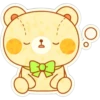 POP teddy bear(line) 2