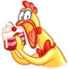 Chicken emoji 9