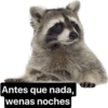 Antes que nada,
wenas noches
