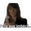 Pero que imbécil.