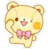 POP teddy bear(line) 14