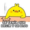 SE TENÍA QUE
DECIR Y SE DIJO
TH