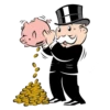 Mr Monopoly Stickers 12