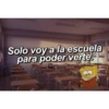 Solo voy a la escuela
para poder verte.
Tumblr con Frases Verga