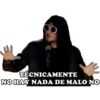 JH
TECNICAMENTE
NO HAY NADA DE MALO NO