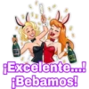B
¡Excelente...!
¡Bebamos!