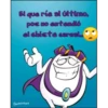 El que ríe al último,
pos no entendió
el chiste carnal...
Huevocastoon