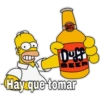HKER
Duff
BEER
Hay que tomar