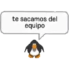 te sacamos del
equipo
