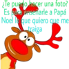 ¿Te puedo hacer una foto?
Es para enseñarle a Papá
Noel lo que quiero que me
traiga