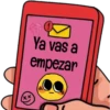 xx
0
Ya vas a
empezar