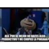 AEA POR KE MEJOR NO HACES ALGO
PRODUCTIVO Y ME CHUPAS LA PINGAAA?