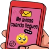 Me avisas
cuando llegues
xx