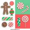 Christmas candies 24