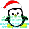 Los amigos son como los
radares de la Guardia Civil
aunque no los veas siempre
están ahí Felices fiestas!