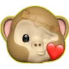 kisses sticker 25