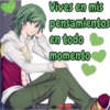 Shu
Vives en mis
pensamientos
en todo
momento
Christian