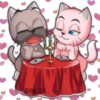 PAREJA DE GATOS 11
