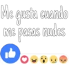 Me gusta cuando
me pasas nudes