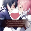 Prometimos buscarnos
no importa la distancia,
no pienso fallarte.