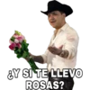 &Y SI TE LLEVO
ROSAS?