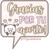 Gracias POR TU aporte! @mycutestickers