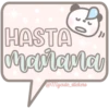 B HASTA mañana @mycute_stickers