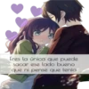 Eres la única que puede
sacar ese lado bueno
que ni pense que tenía
