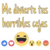 Me divierte tus
horribles cejas
O