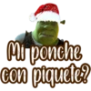 Mi ponche
con piquete?