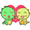 Dino love Kawaii 6