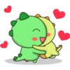 Dino love Kawaii 10