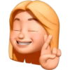 Memoji de pelo naranjo 9