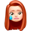 Memoji de pelo naranjo 11