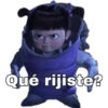 Qué rijiste?