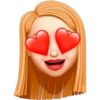 Memoji de pelo naranjo 14