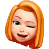 Memoji de pelo naranjo 18