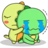 Dino love Kawaii 24