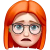 Memoji de pelo naranjo 20