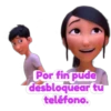 Por fin pude
desbloquear tu
teléfono.