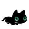 ☆C☆  1 BLACK Kitty 16